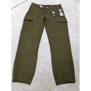 XRAY Jeans Womens Olive Cargo Jogger Pants Size 12 Utility Stretch NWT BXP-12039